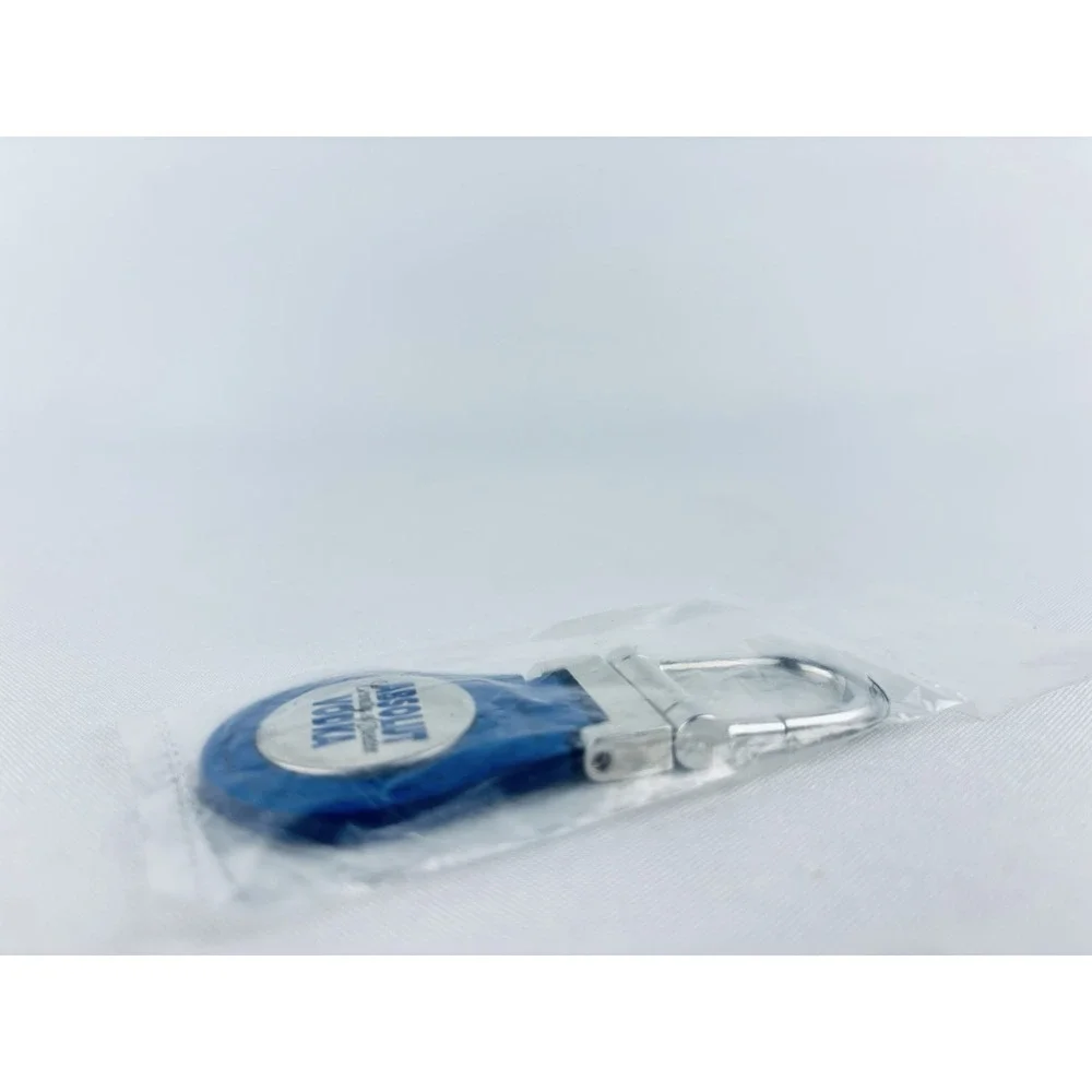 Absolut Vodka Logo Keychain - Liquor Advertising - New‎ - Sweden - Key ring